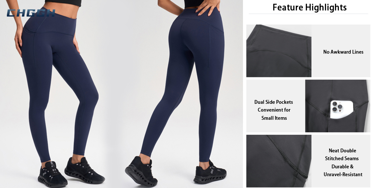 high-waisted pocket leggings