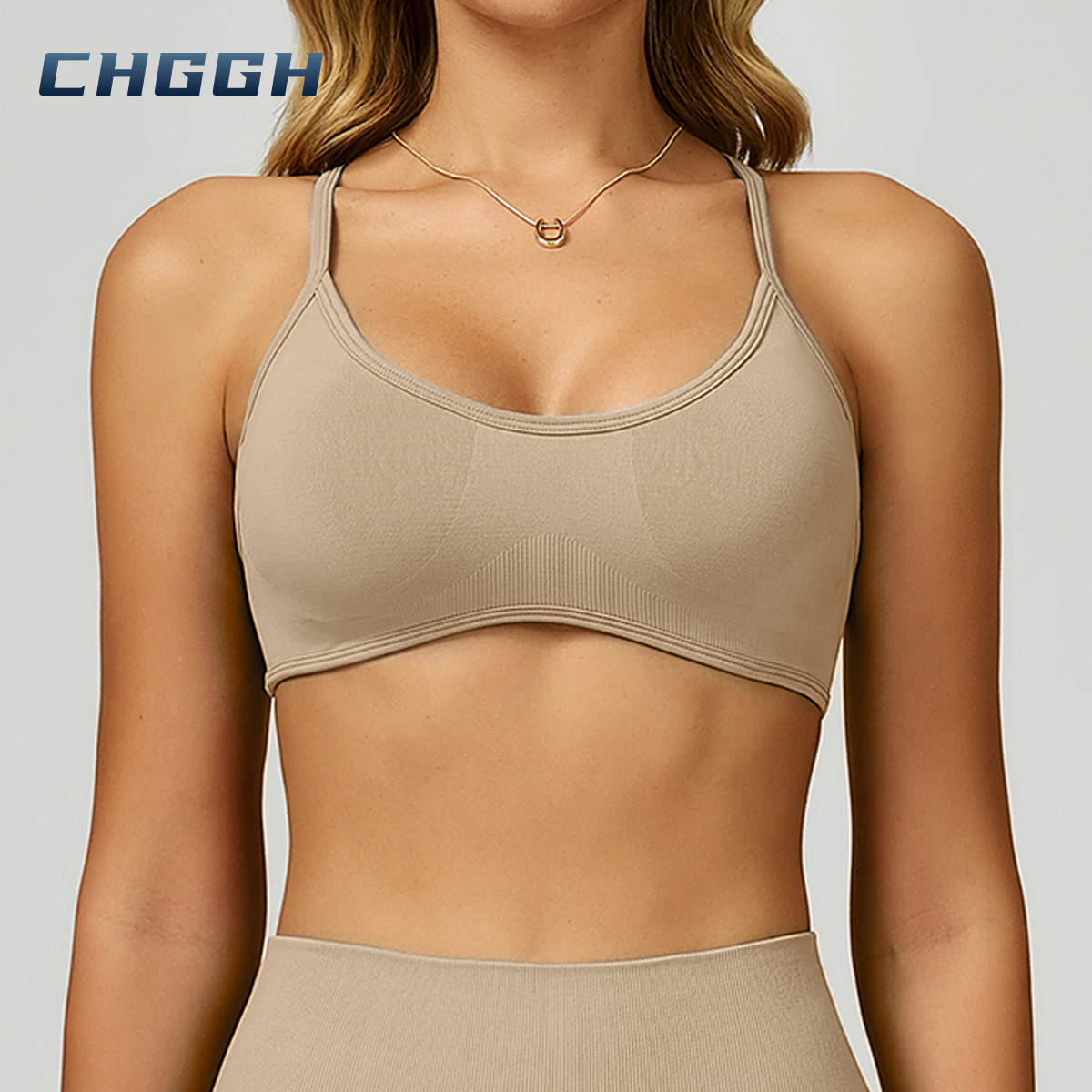 White Edge Yoga Fitness Top