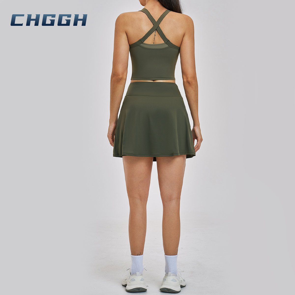 Cross Back Quick-Dry Yoga & Running Activewear